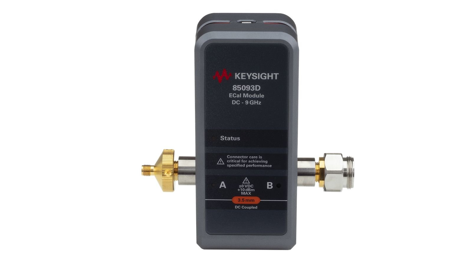 Keysight 85093D RF Electronic Calibration Module (ECal) / DC/300 kHz to 9 GHz / 3.5 mm / 2 port