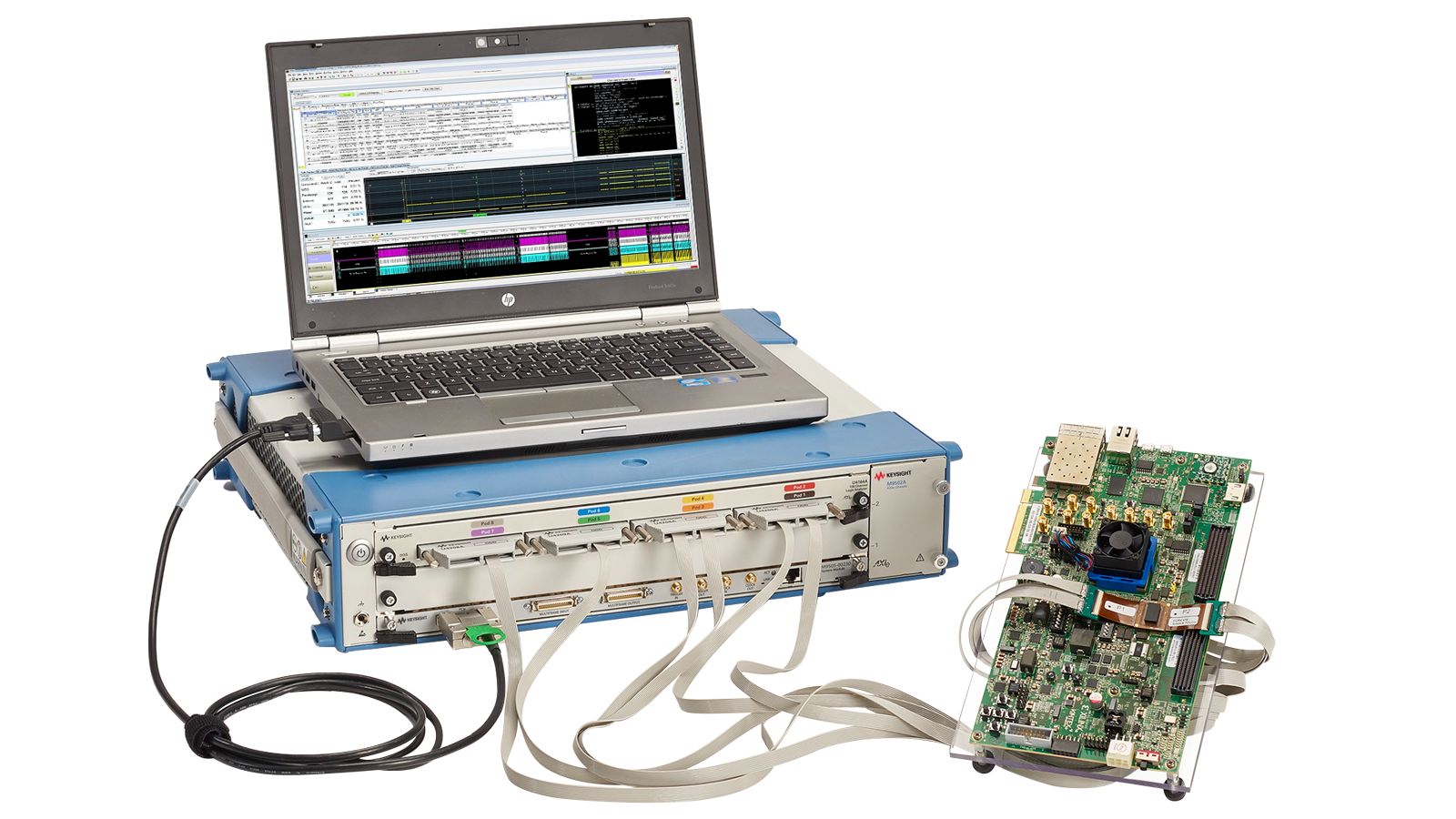 Keysight U4164A Logic Analyzers Logic Analyzer Module / 136 Channels / 12.5  GHz Timing Zoom / 5 GHz Timing / 350 MHz Base