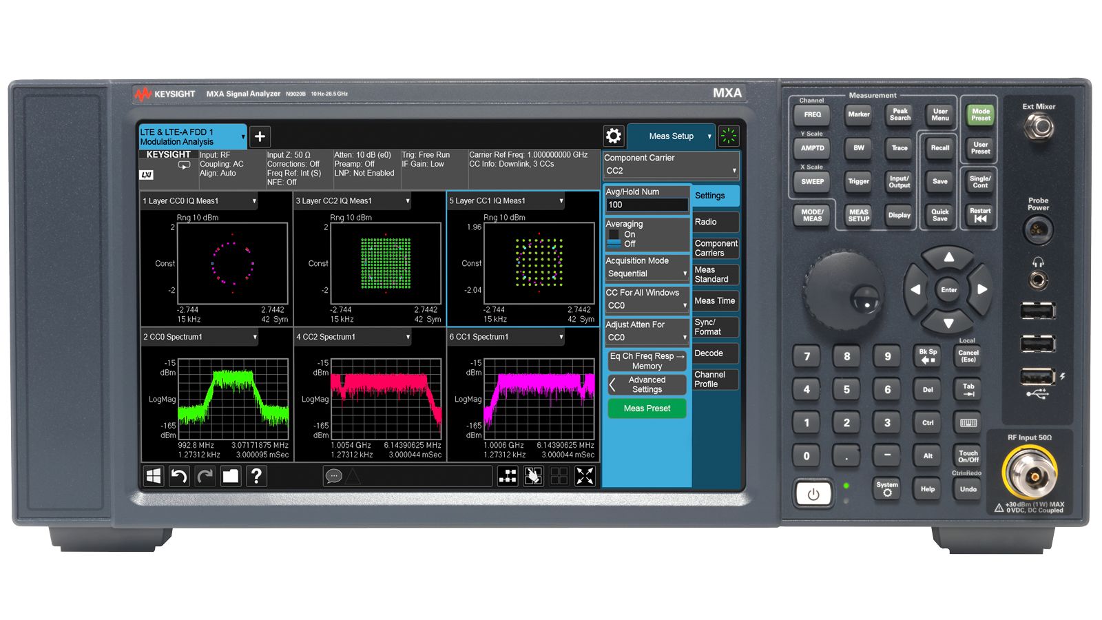 Keysight N9020B-550 10 Hz to 50 GHz