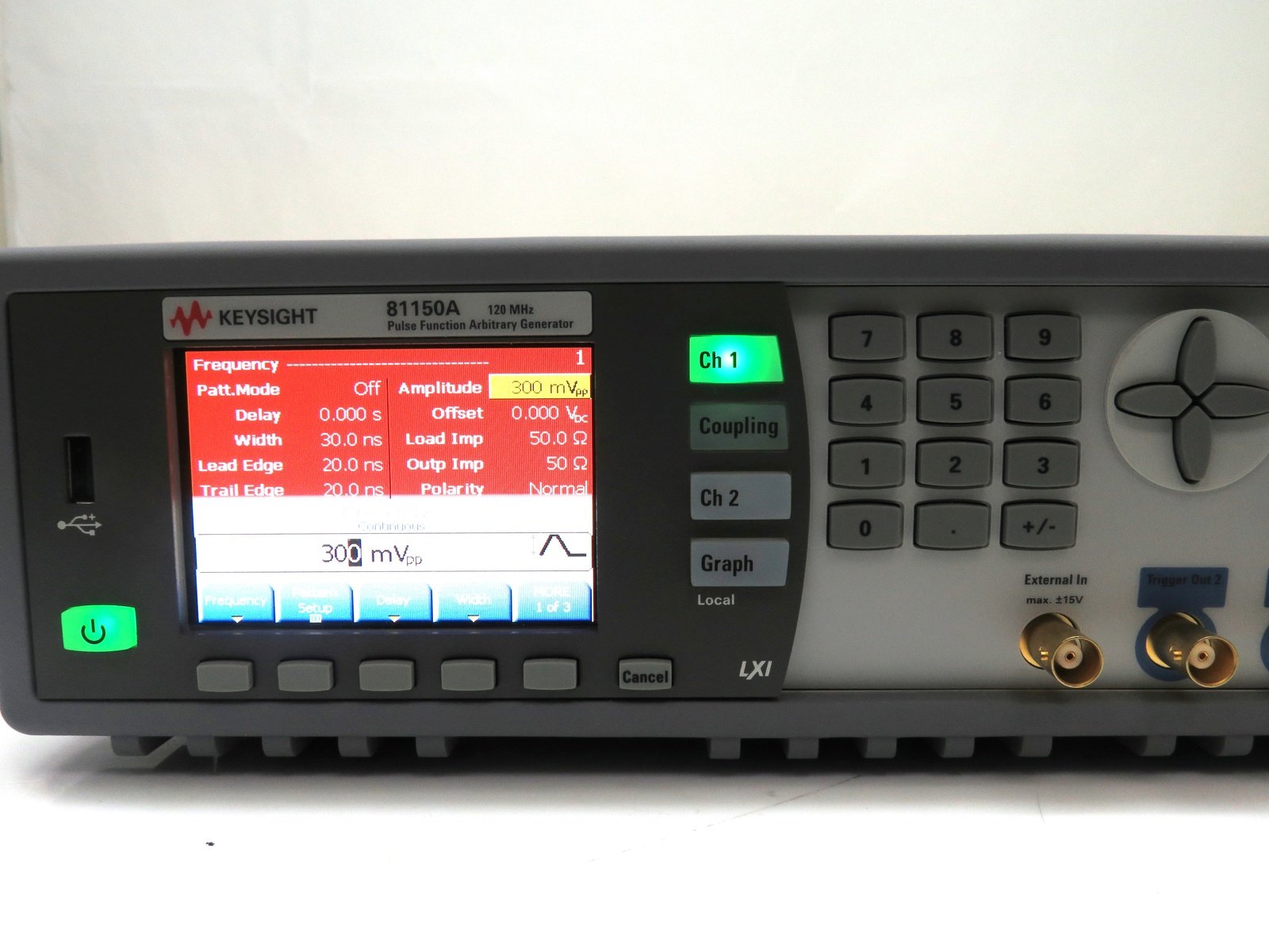 Keysight 81150A-002 2 Channel