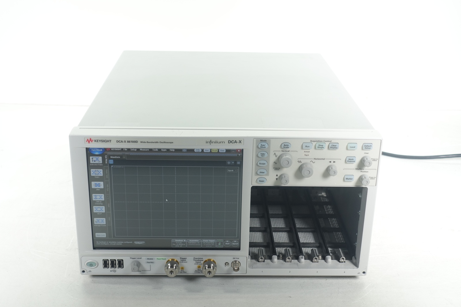 Keysight 86100D Infiniium DCA-X Wide-Bandwidth Oscilloscope Mainframe