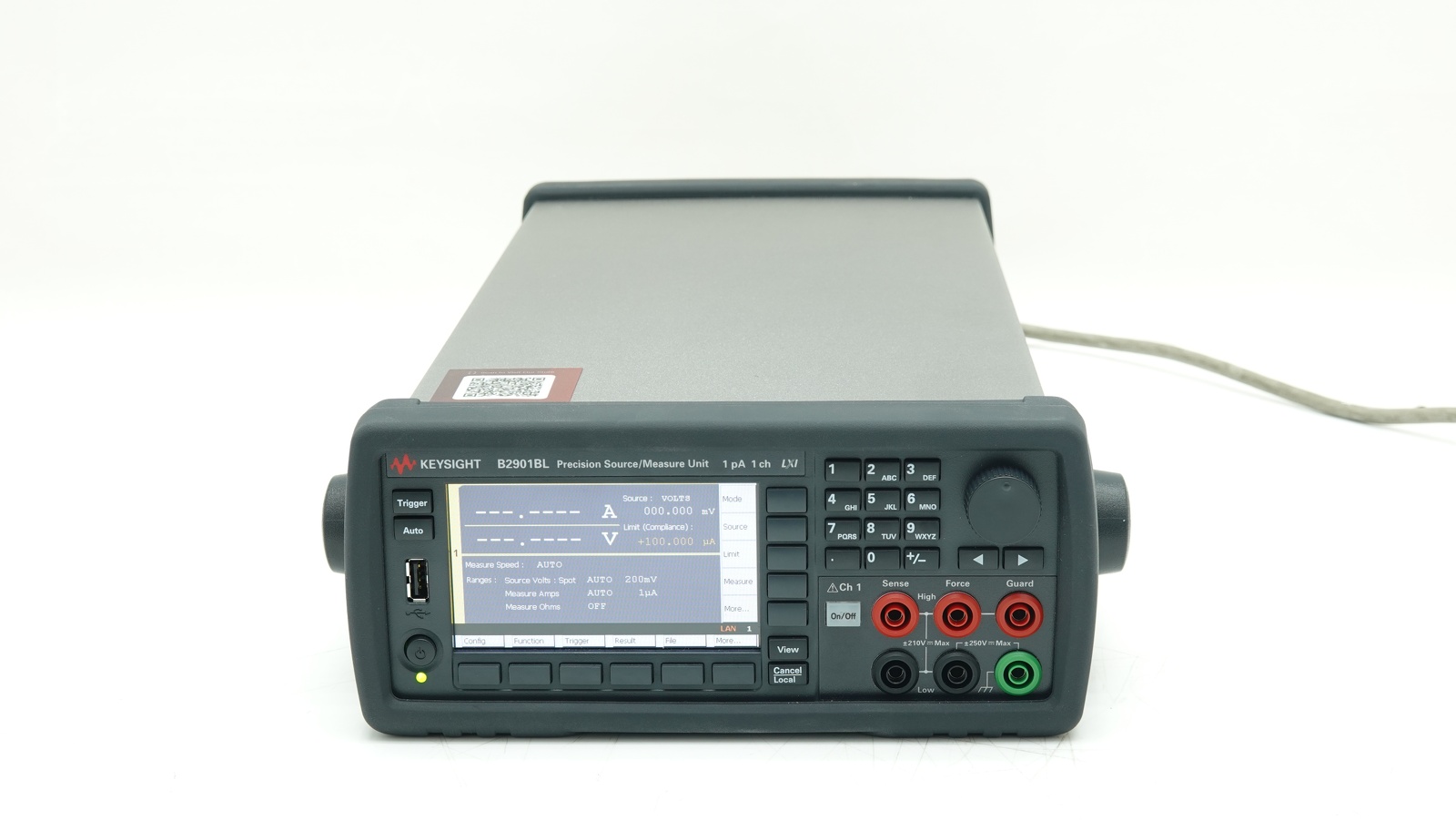 Keysight B2901BL Precision Source/Measure Unit / 1 Channel / 1pA resolution / 21V / 1.5A