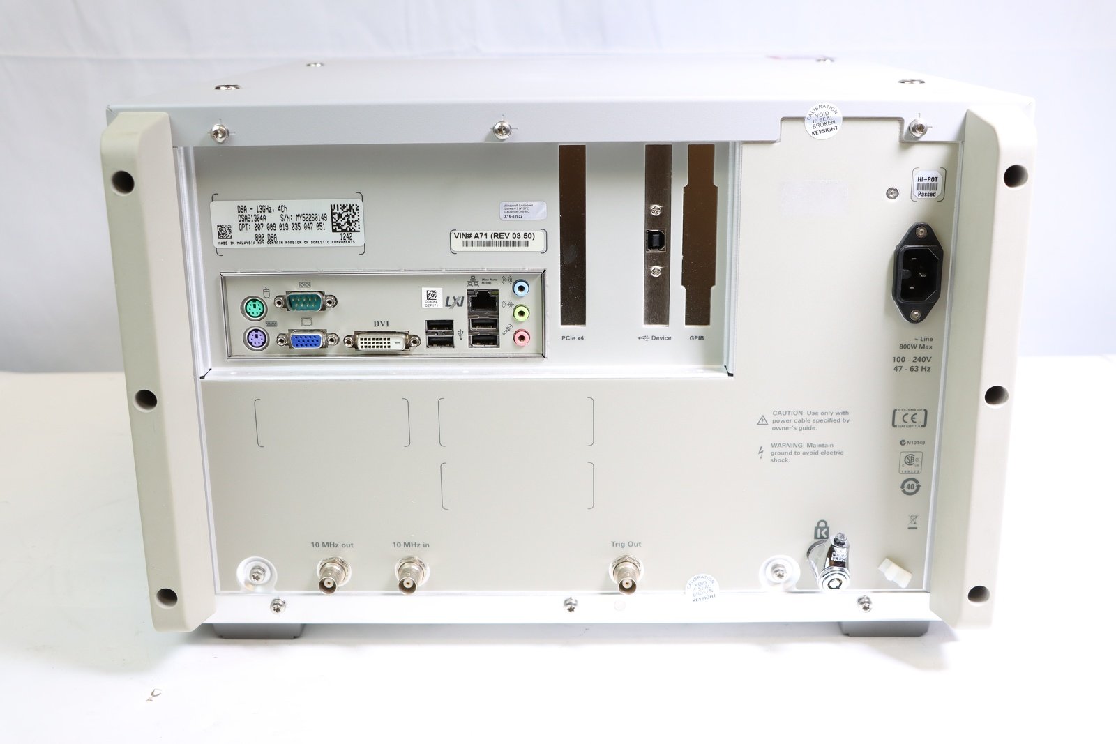 Keysight DSA91304A Infiniium High Performance Oscilloscope / 13GHz / 40GSa/s / 4 Channels