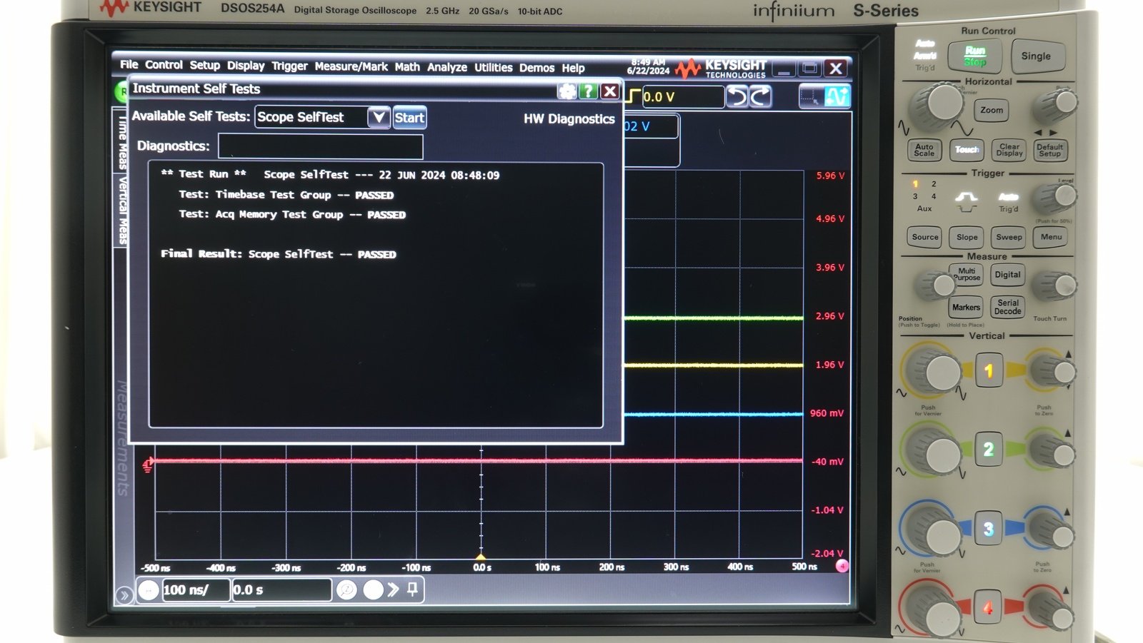 Keysight DSOS254A 