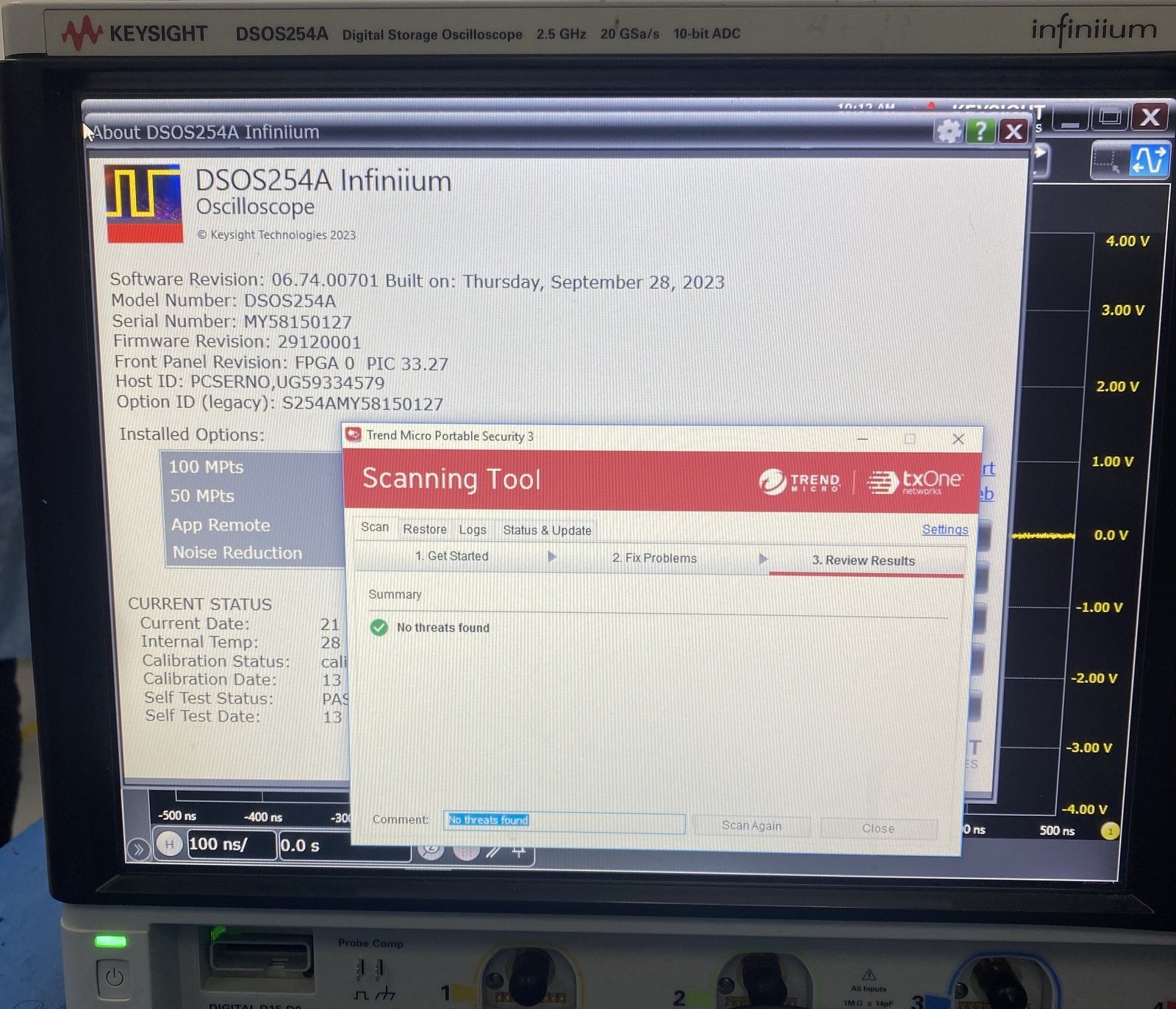 Keysight DSOS254A 