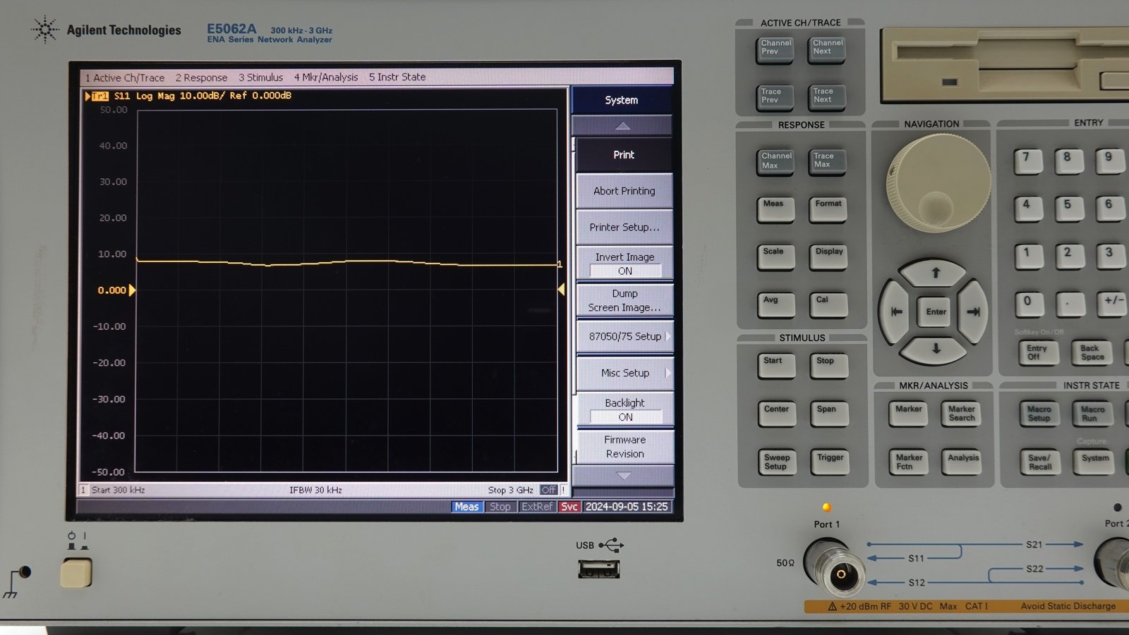 Keysight E5062A-150 T/R Test Set / 50 ohm