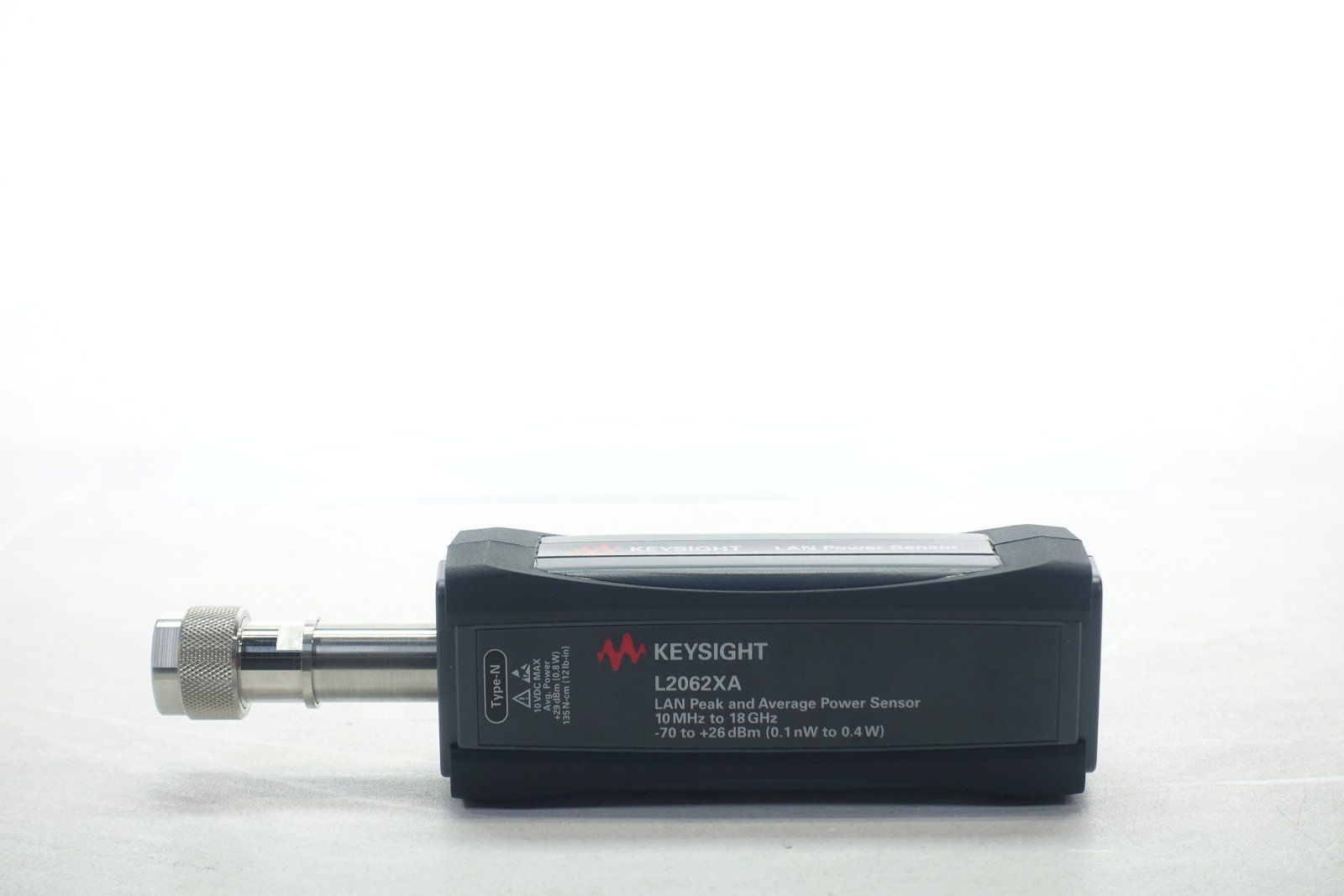 Keysight L2062XA LAN Wide Dynamic Range Average & Peak Power Sensor / 10 MHz to 18 GHz