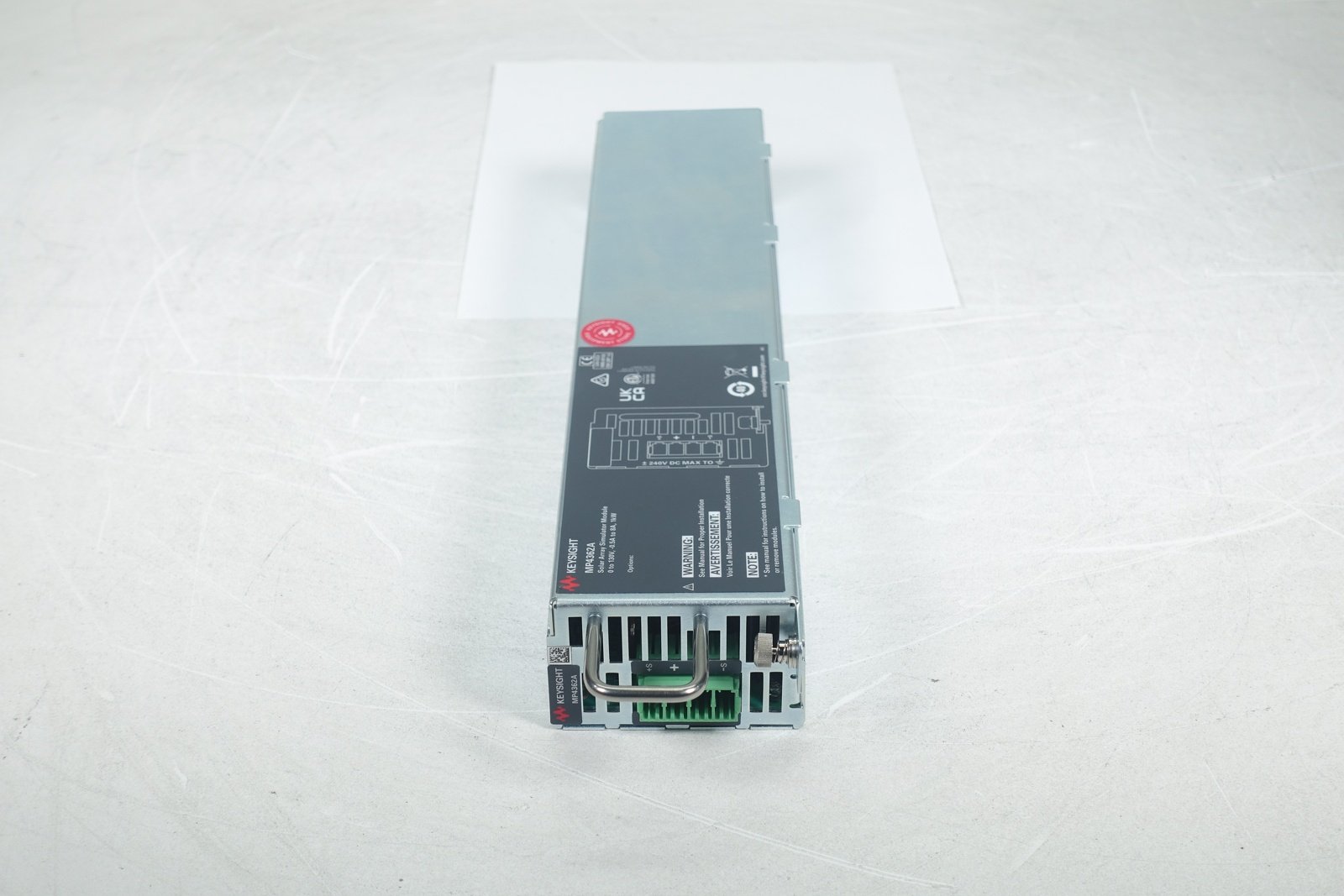 Keysight MP4362A Solar Array Simulator Module 0-130V, 0-8A, 1kW