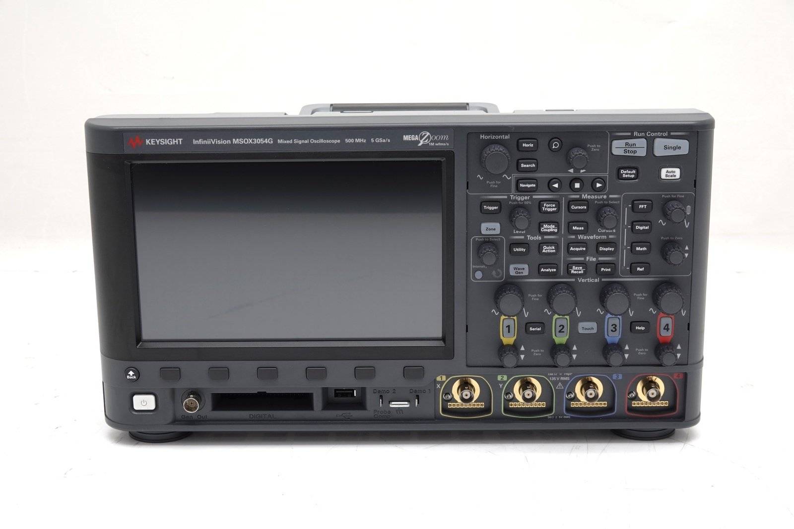 Keysight MSOX3054G Mixed Signal Oscilloscope / 500 MHz / 4 Analog Plus 16 Digital Channel