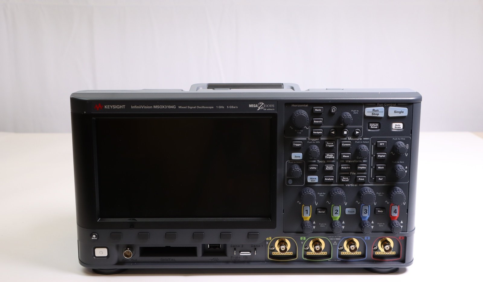 Keysight MSOX3104G Mixed Signal Oscilloscope / 1 GHz / 4 Analog Plus 16 Digital Channel