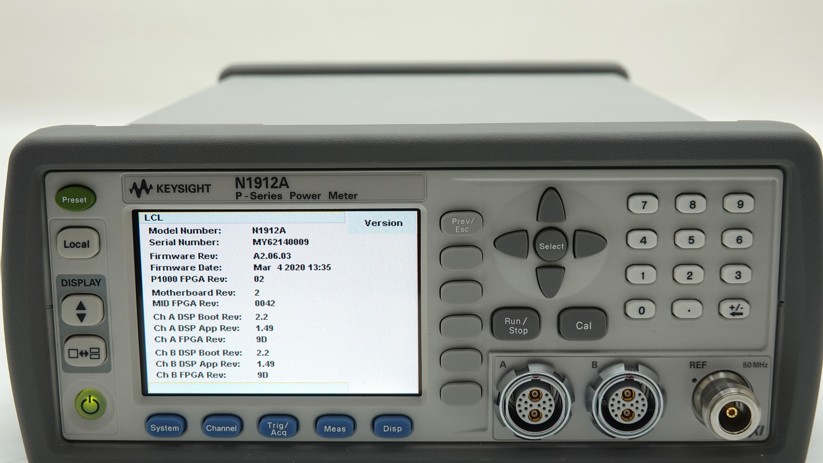 Keysight N1912A Power Meter / P-Series / Dual Channel