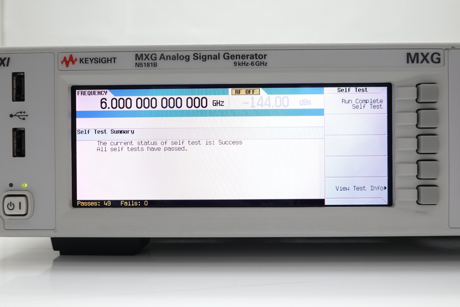 Keysight N5181B-506 9 kHz to 6 GHz