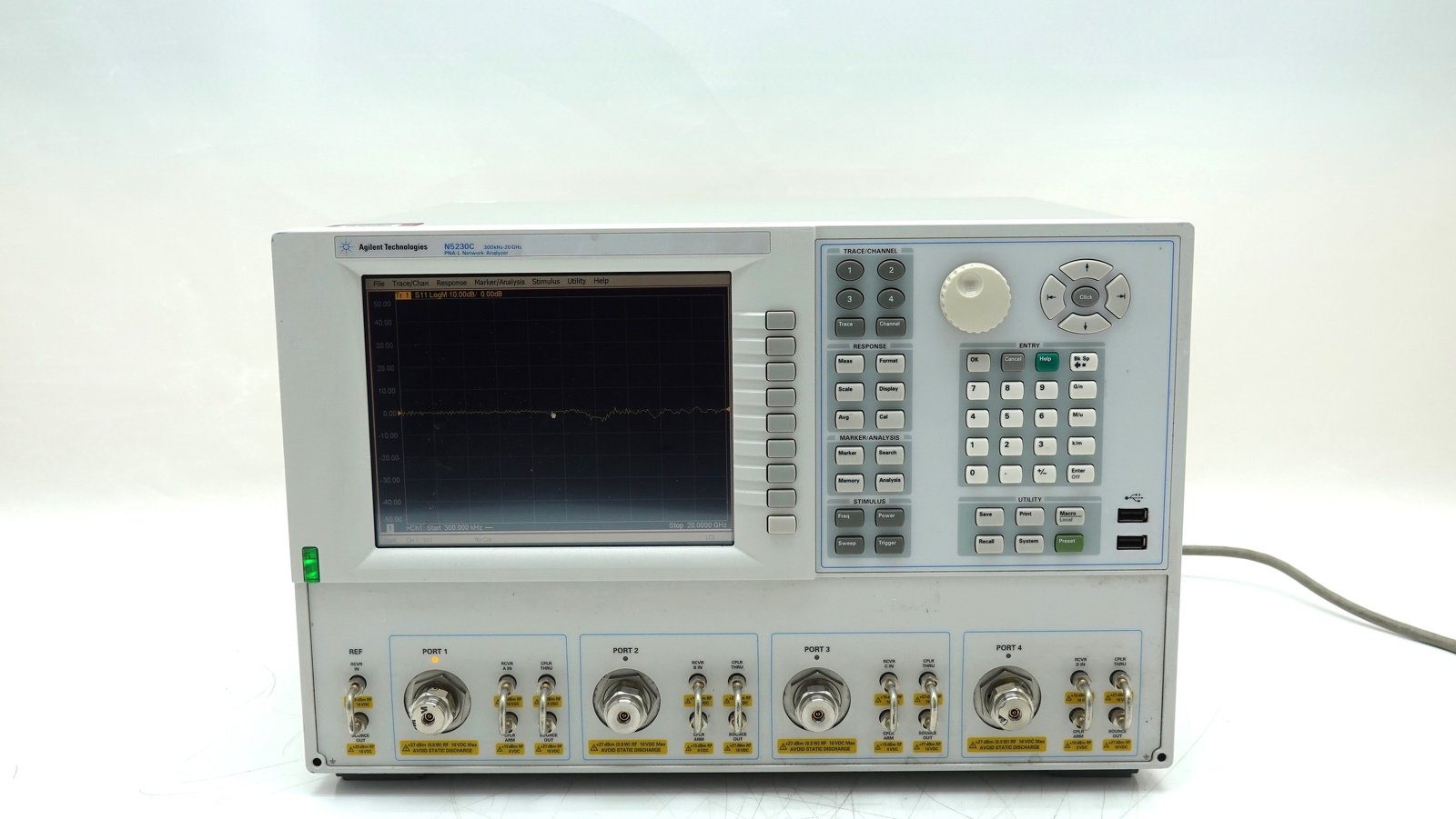 Keysight N5230C-245 300 MHz to 20 GHz / 4-port / Configurable Test Set / Extended Power Range