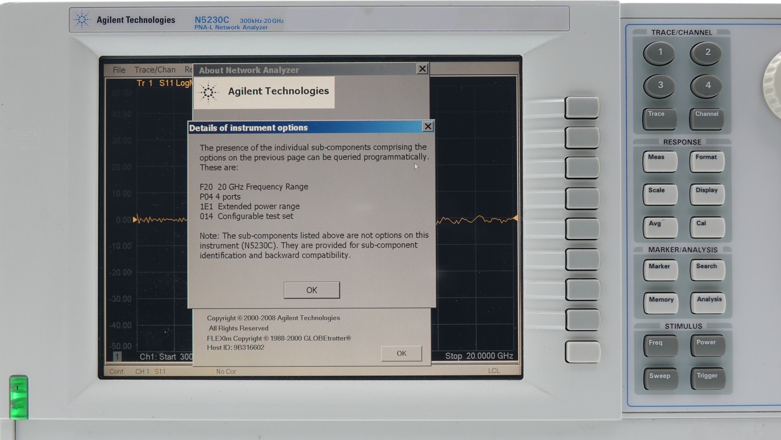 Keysight N5230C-245 300 MHz to 20 GHz / 4-port / Configurable Test Set / Extended Power Range