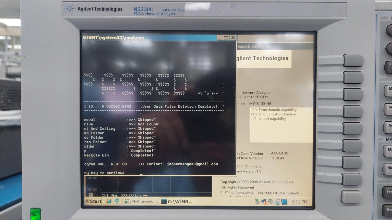 Keysight N5230C-245 300 MHz to 20 GHz / 4-port / Configurable Test Set / Extended Power Range