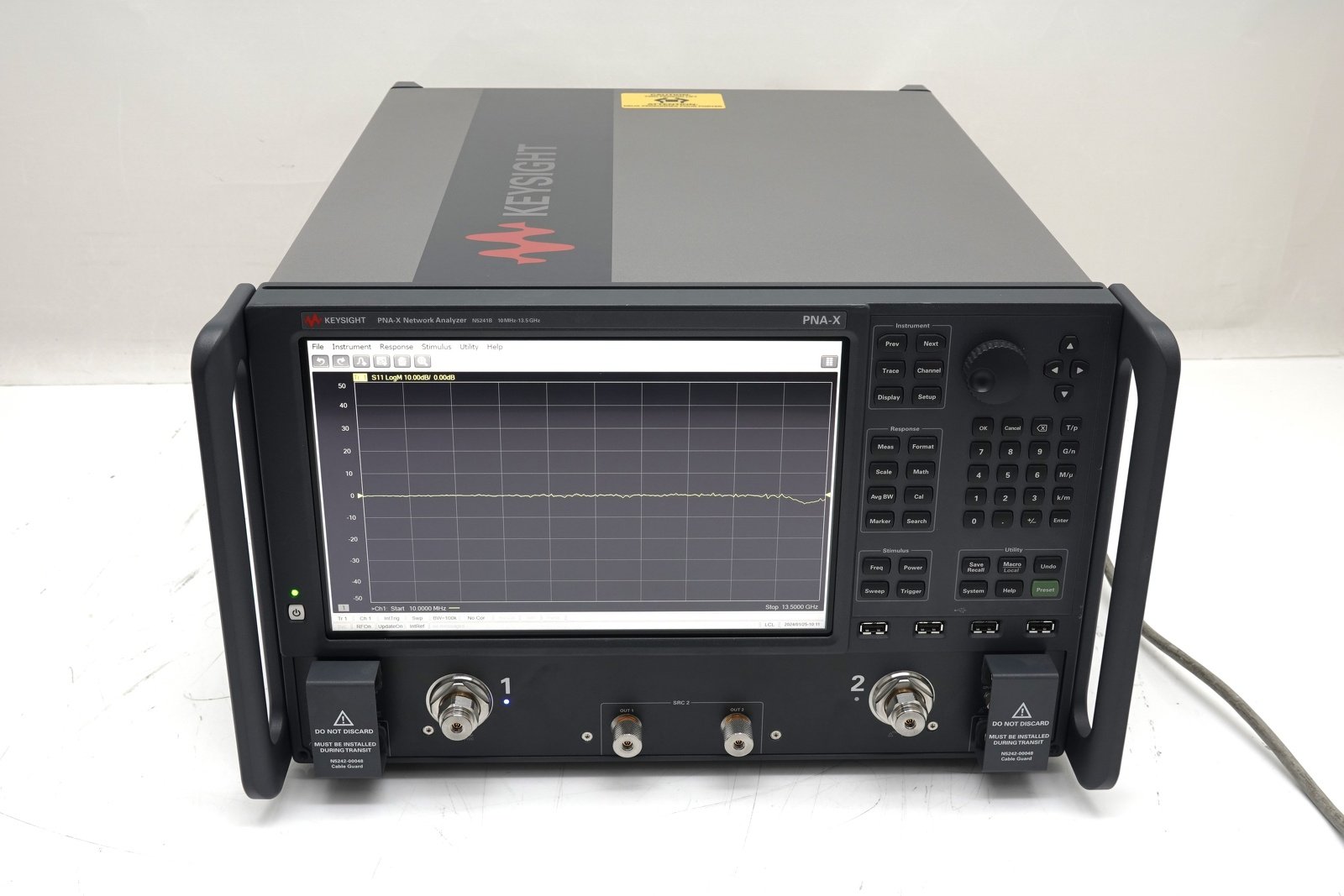 Keysight N5241B PNA-X Network Analyzer / 900Hz/10MHz to 13.5GHz