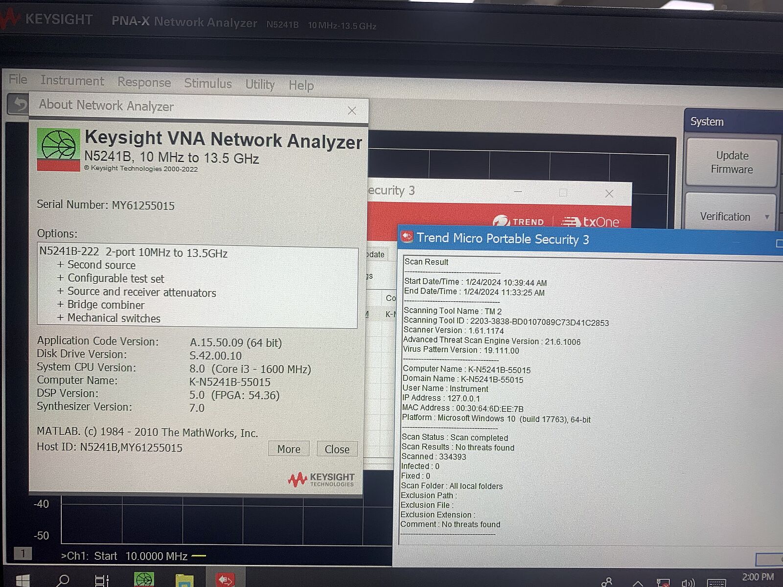 Keysight N5241B PNA-X Network Analyzer / 900Hz/10MHz to 13.5GHz