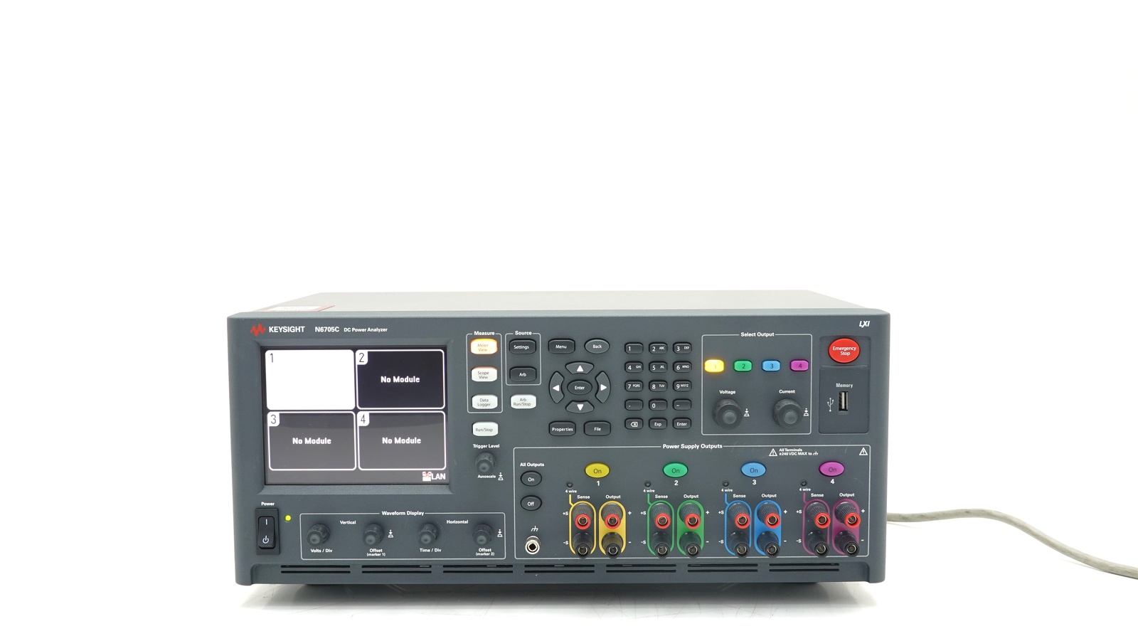 Keysight N6705C DC Power Analyzer Mainframe / Modular / 600W / 4 Slots