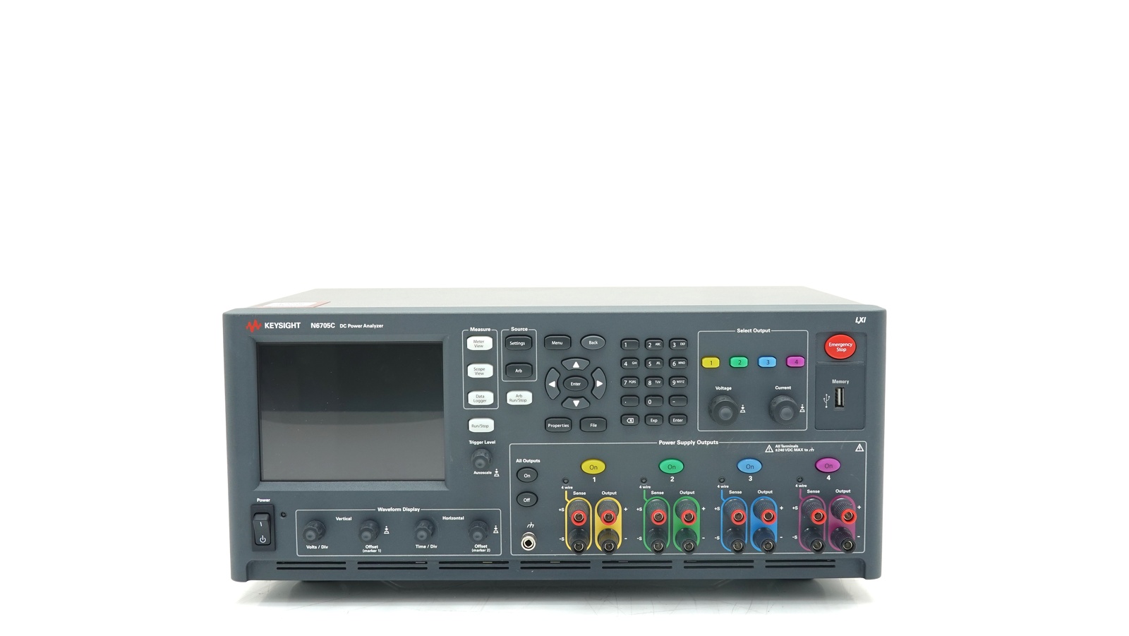 Keysight N6705C DC Power Analyzer Mainframe / Modular / 600W / 4 Slots