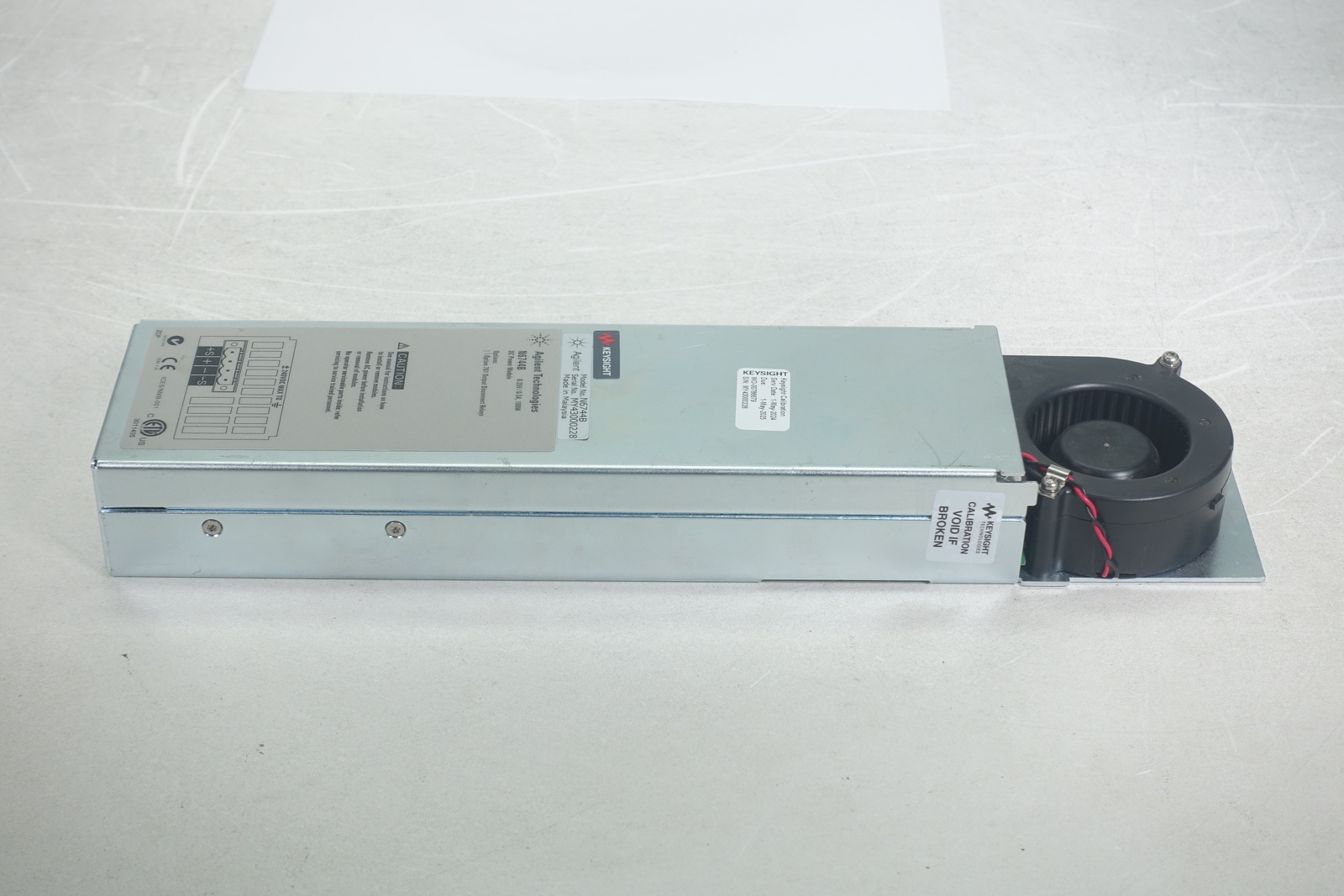 Keysight N6744B DC Power Module / 35V / 3A / 105W