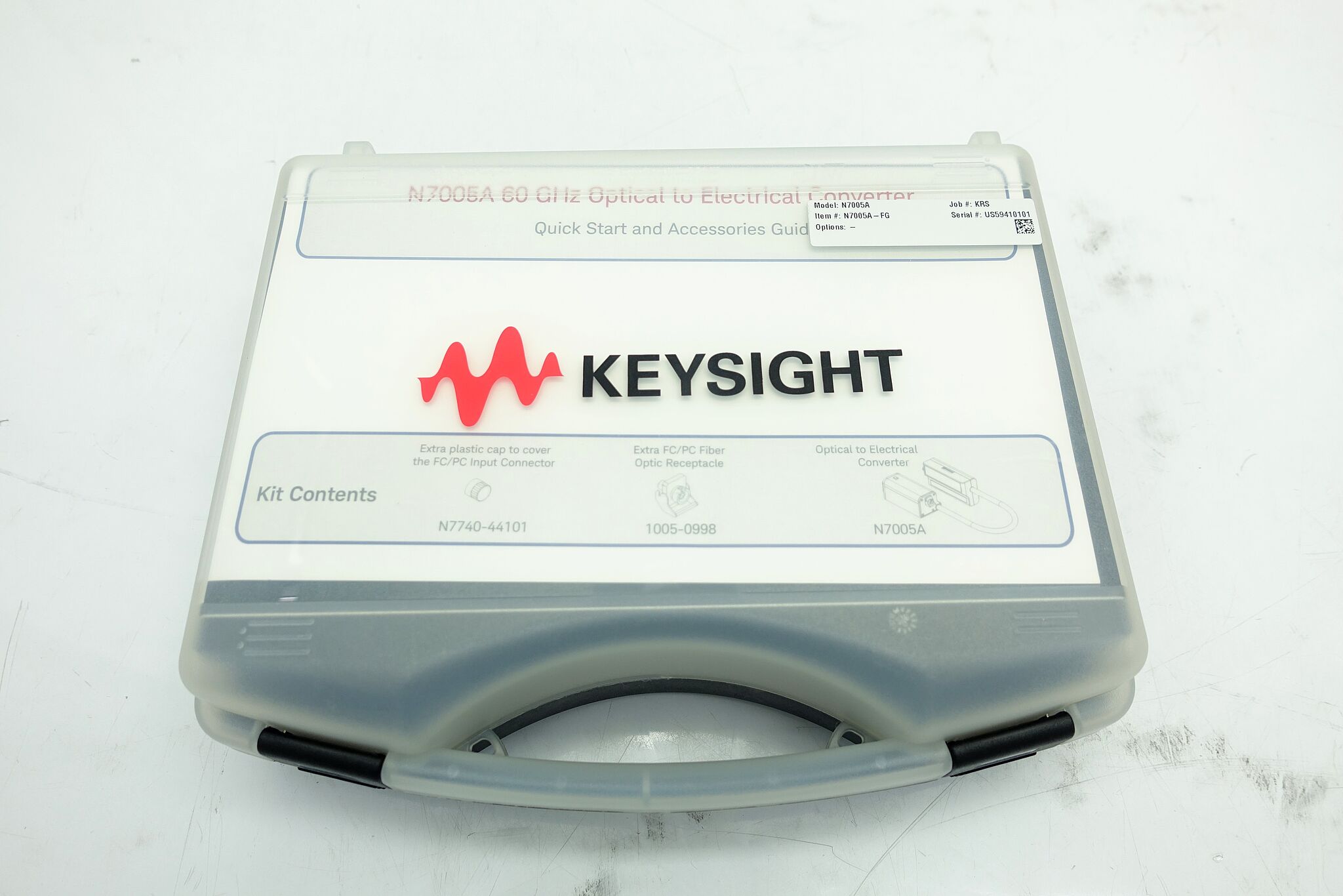 Keysight N7005A Optical-to-Electrical Converter / 60 GHz