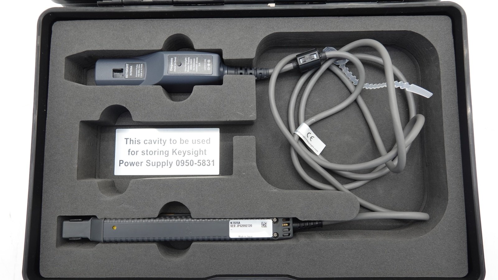 Keysight N7026A AC/DC High Sensitivity Current Probe / 150 MHz