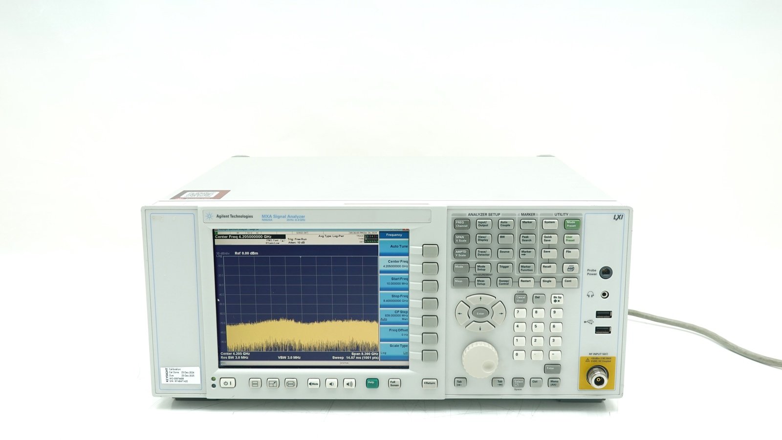 Keysight N9020A-508 10 Hz to 8.4 GHz